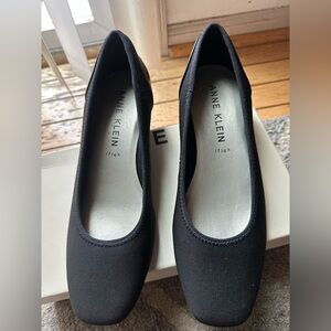NWB Anne Klein Sport Wisher Wedge Pumps, Size 7.5M, Black